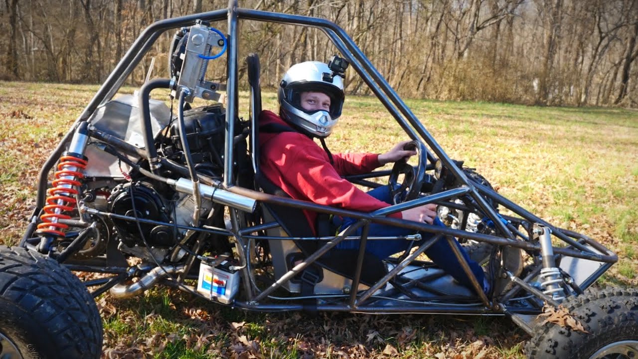 100HP Crosskart RIPS! insane F1 sound