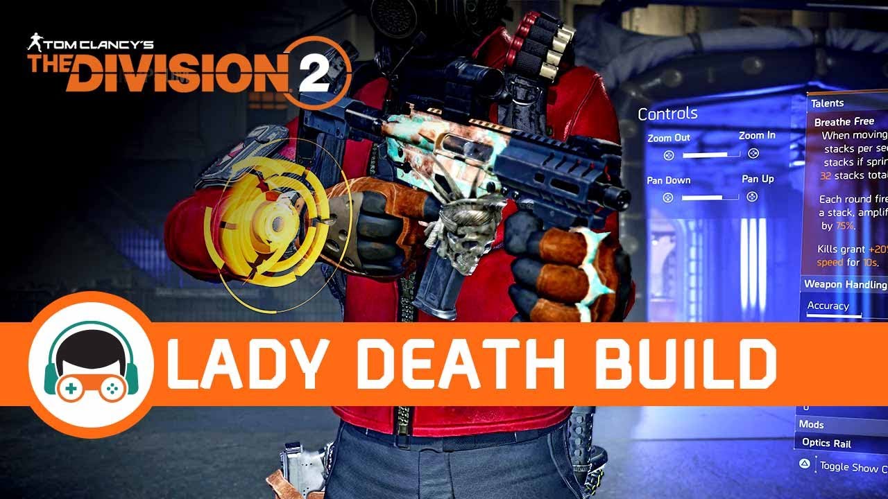 The Division 2 - Lady Death Build Guide Update (Fully Optimized)