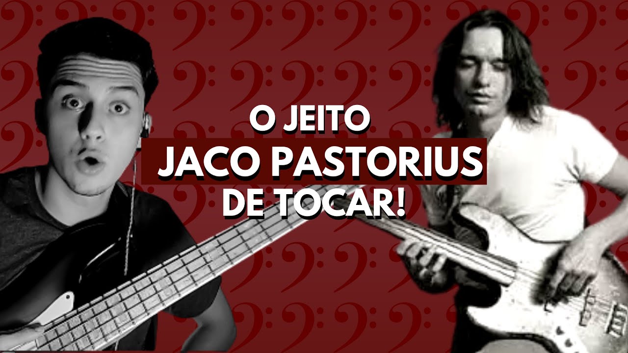 O JEITO JACO PASTORIUS DE TOCAR TRÍADES - (Aula de contrabaixo)
