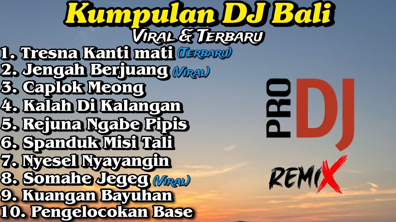 Kompilasi 10 DJ Bali Terbaru Dan Viral 2024 || DJ Bali Full Album