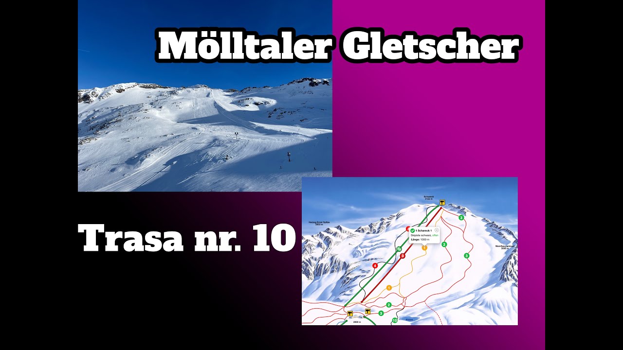 Mölltaler Gletscher-  trasa nr 10 Pinte nr 10 4K