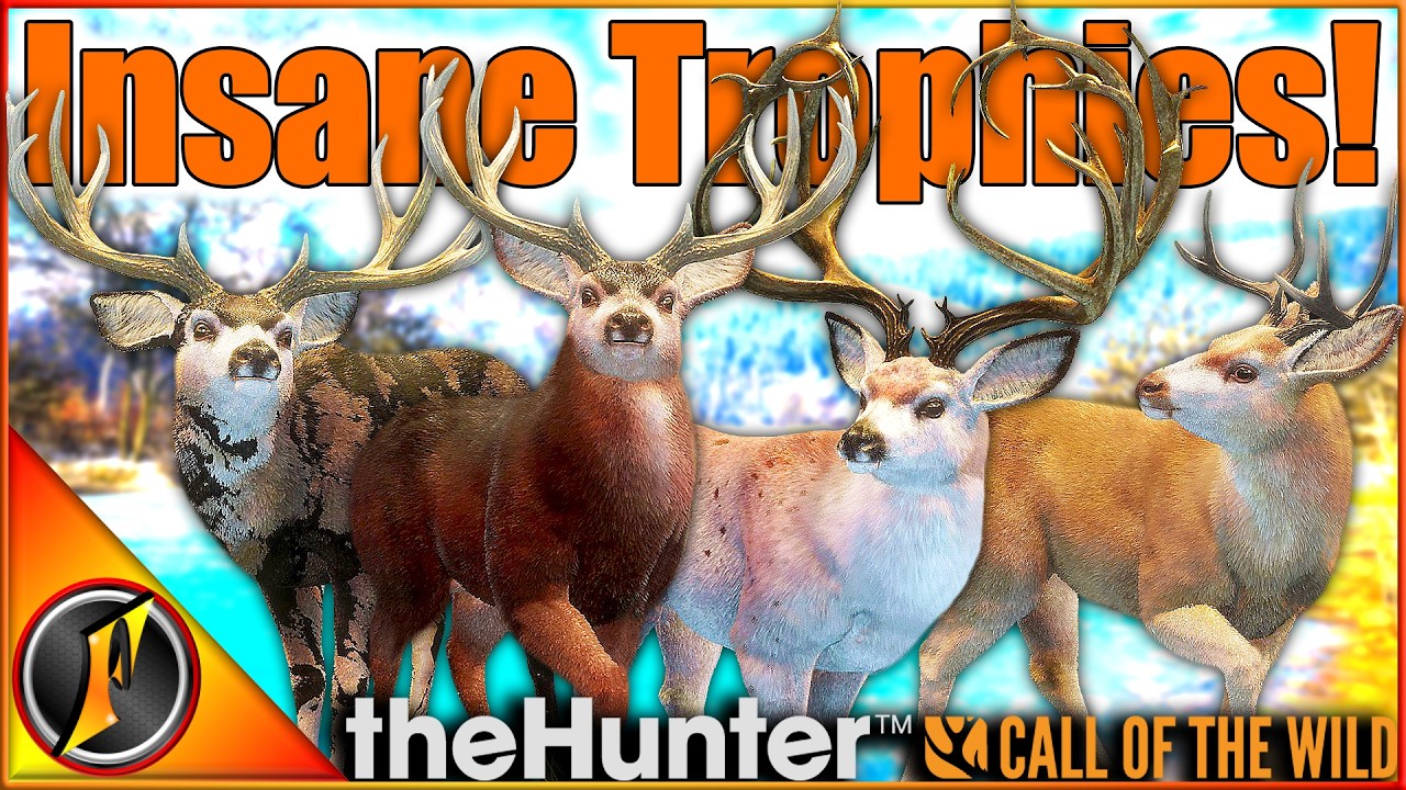Our RARE Mule Deer Grind Got Us INSANE TROPHIES | theHunter Call of the Wild