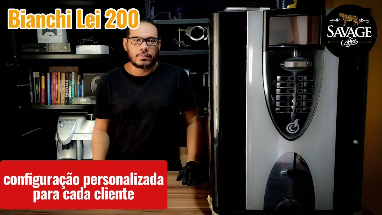 Bianchi Lei 200 │ Configuração para cliente │ Savage Coffee