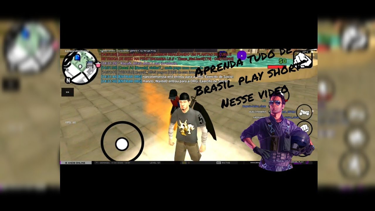 Bora de Brasil play short 