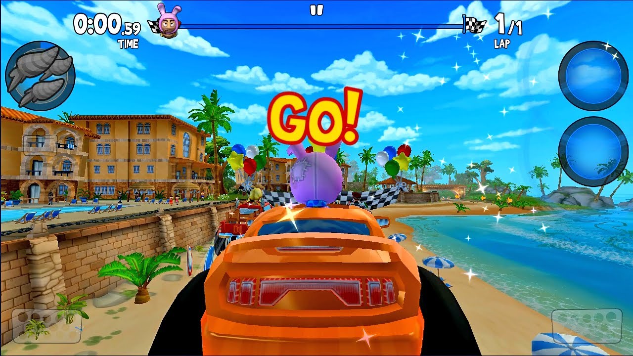 GTR Permanent Big Tires | Beach Buggy Racing 2
