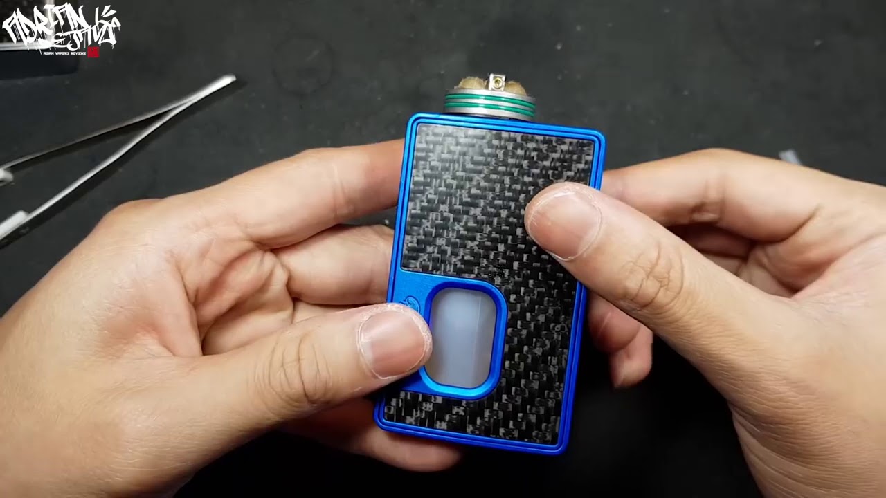ASIAN VAPE REVIEWS  HOTCIG X RIGMOD WW RSQ 80W SQUONK KIT