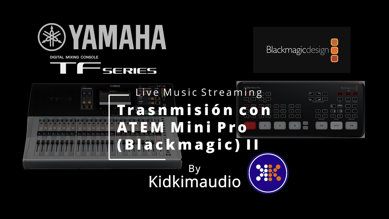 Tutorial YAMAHA TF - Live Music Streaming - ATEM Mini Pro II (30)