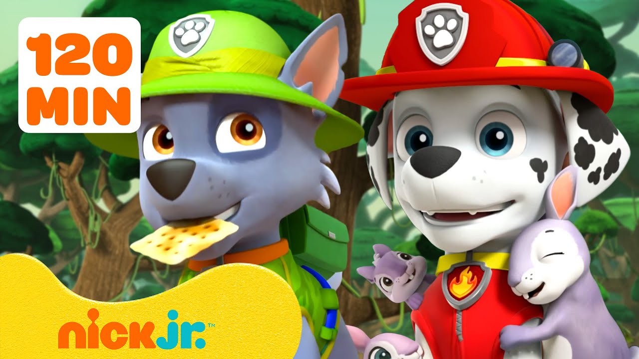 دوريات المخلاب | دورية المخلب: مغامرات في البرّ والطبيعة 🐵 (جزء 2) | 120 دقيقة | Nick Jr. Arabia