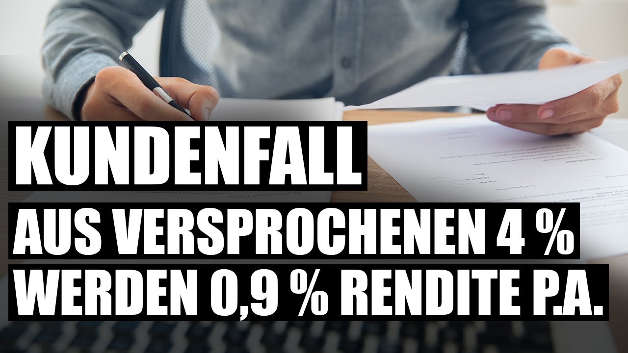 Generali Lebensversicherung: 0,9% Rendite im Jahr nach 17 Jahren