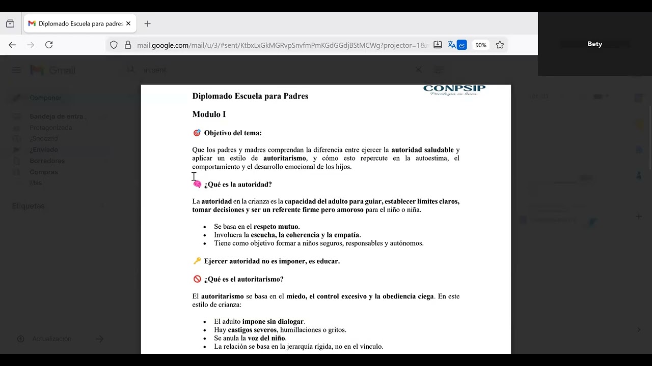 Diplomado escuela para padres Modulo I parte 2