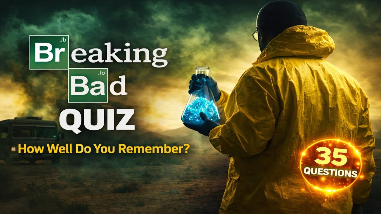 35 Breaking Bad Questions - How many can you answer? #quizchallenge #mindbendingquiz #dailyquiz