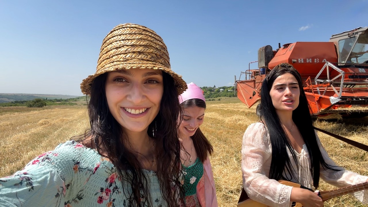 Trio Mandili - Chemo Samshoblos Velebo (The Fields of My Homeland)
