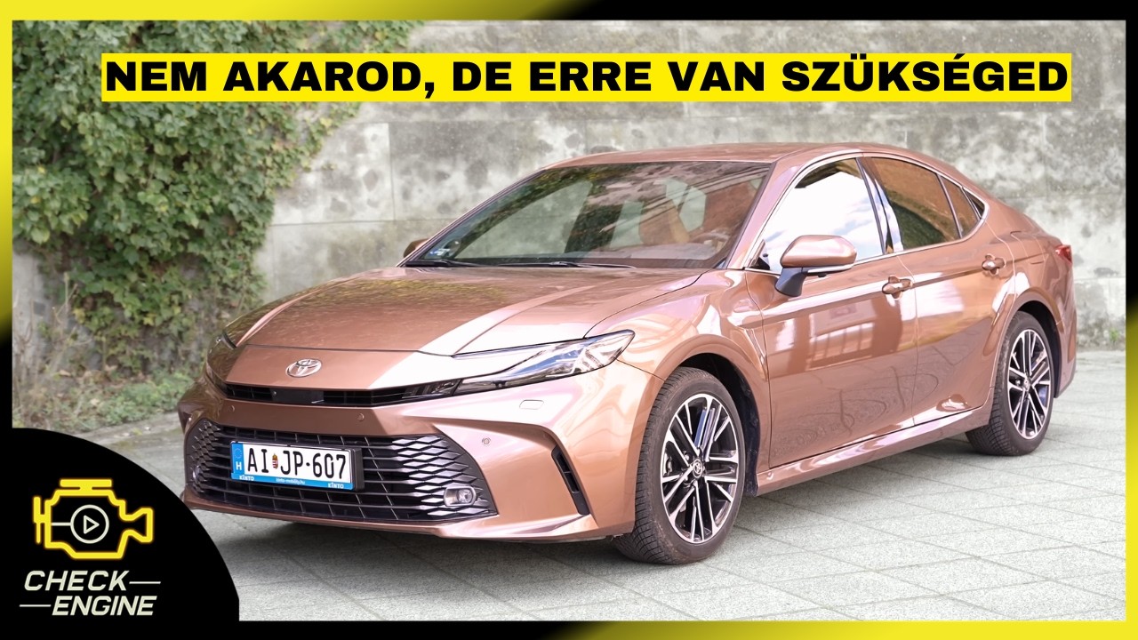Toyota Camry: nem az az autó, amit akarsz, hanem ami KELL
