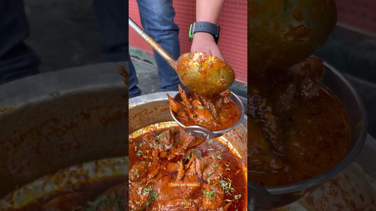 बटेर Quail Curry Making | Udaipur Food Tour #viralshorts #indianfood