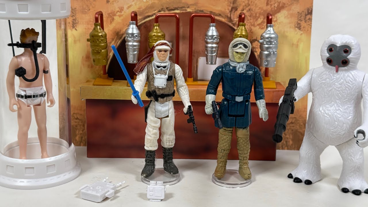 Muftak, Bacta Tank Suspension Rig, Cantina Distillery, Hoth Survival Kit and Cantina the Next 17
