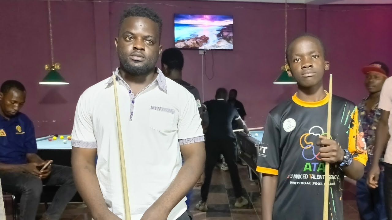 Peter Mayinja Vs Herbert Mukisa.  POOL CITY ARENA 32-MAN DOUBLE LIFE COMP. ROUND 4, RACE TO 5