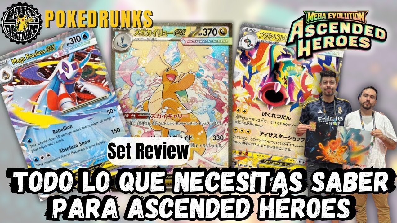 Pokemon TCG Ascended Heroes Set Review | Lo que necesitas saber del primer set del año