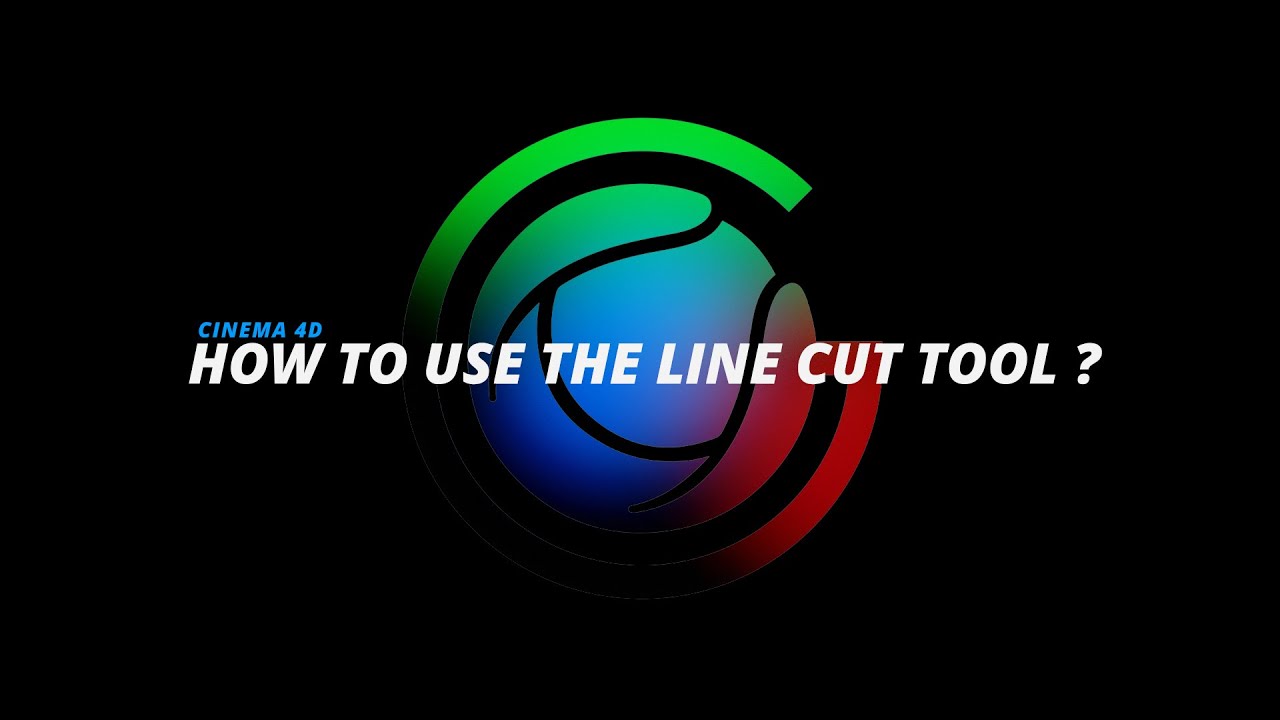 How to use the Line Cut Tool in Cinema 4D