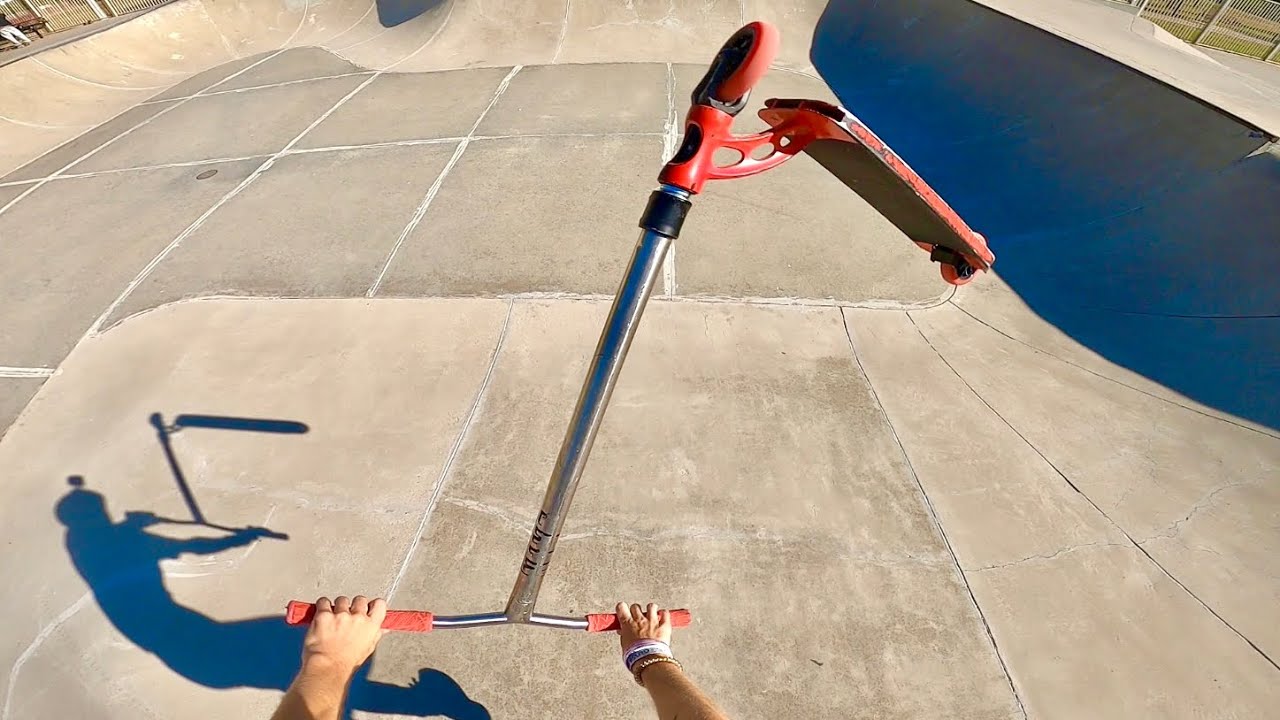 Park Scooter VS Street Scooter Tricks.