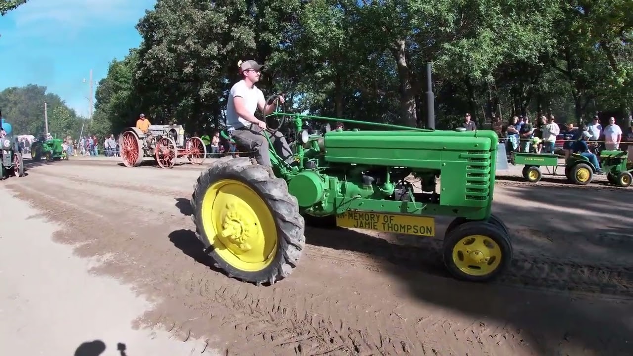 The Tractor Parade at the Western Minnesota Steam Thresher Reunion!