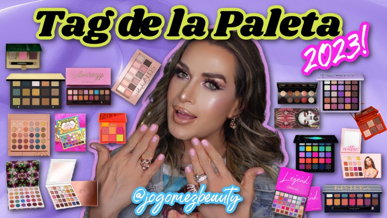 TAG DE LA PALETA 2023 🎨💄🥰 #eyeshadow #tag #paletadesombras #eyeshadowpalette #makeup #maquillaje