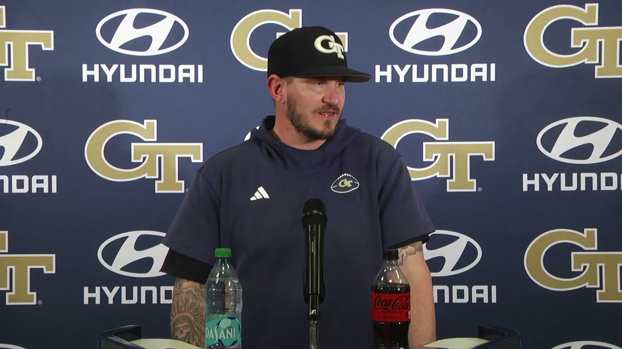 GT FB: Jason Semore media availability (2026 Spring Practice)