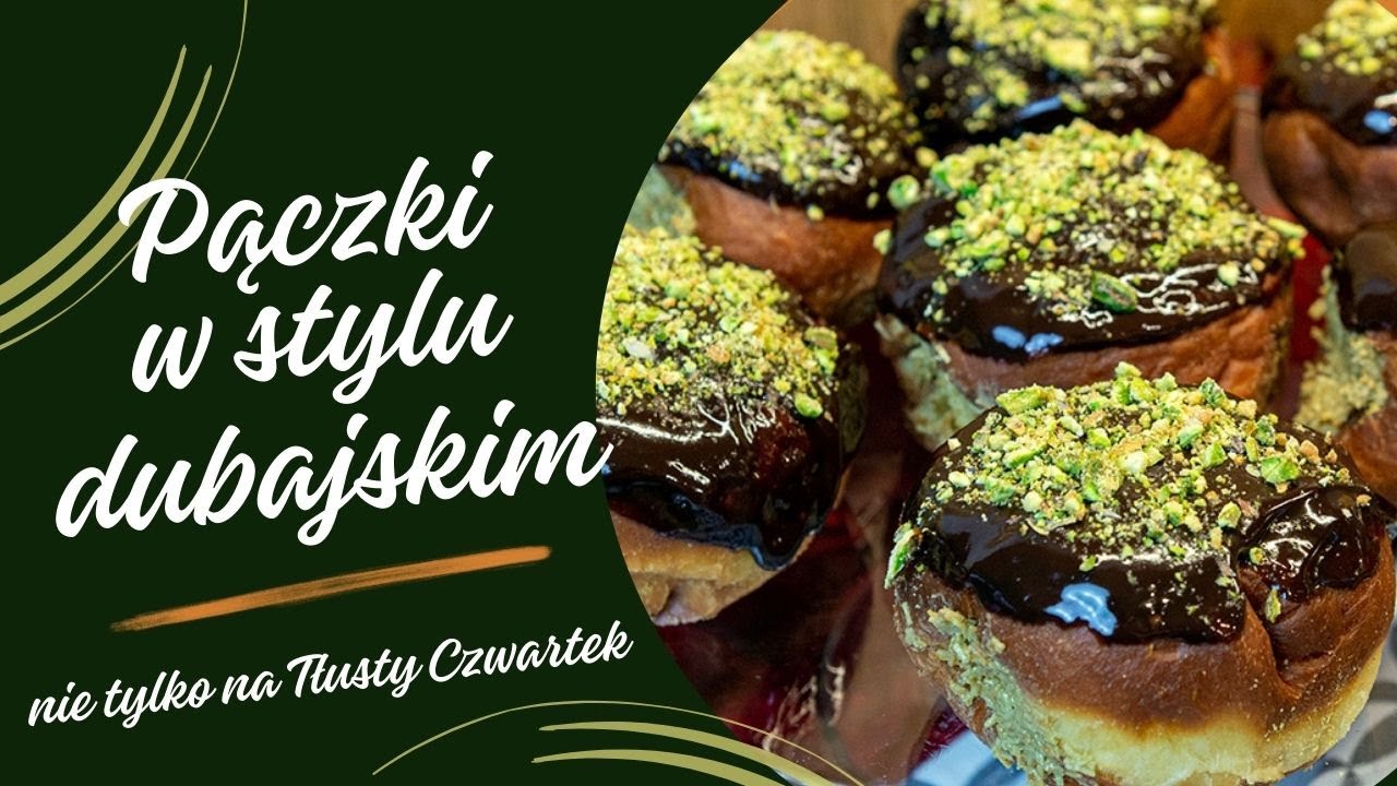 Te pączki dubajskie są obłędne w smaku! Zrób na Tłusty Czwartek!