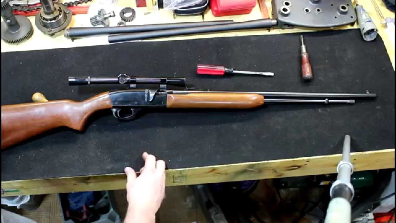 Разборка и сборка Remington 552 Speedmaster от профессионального оружейника