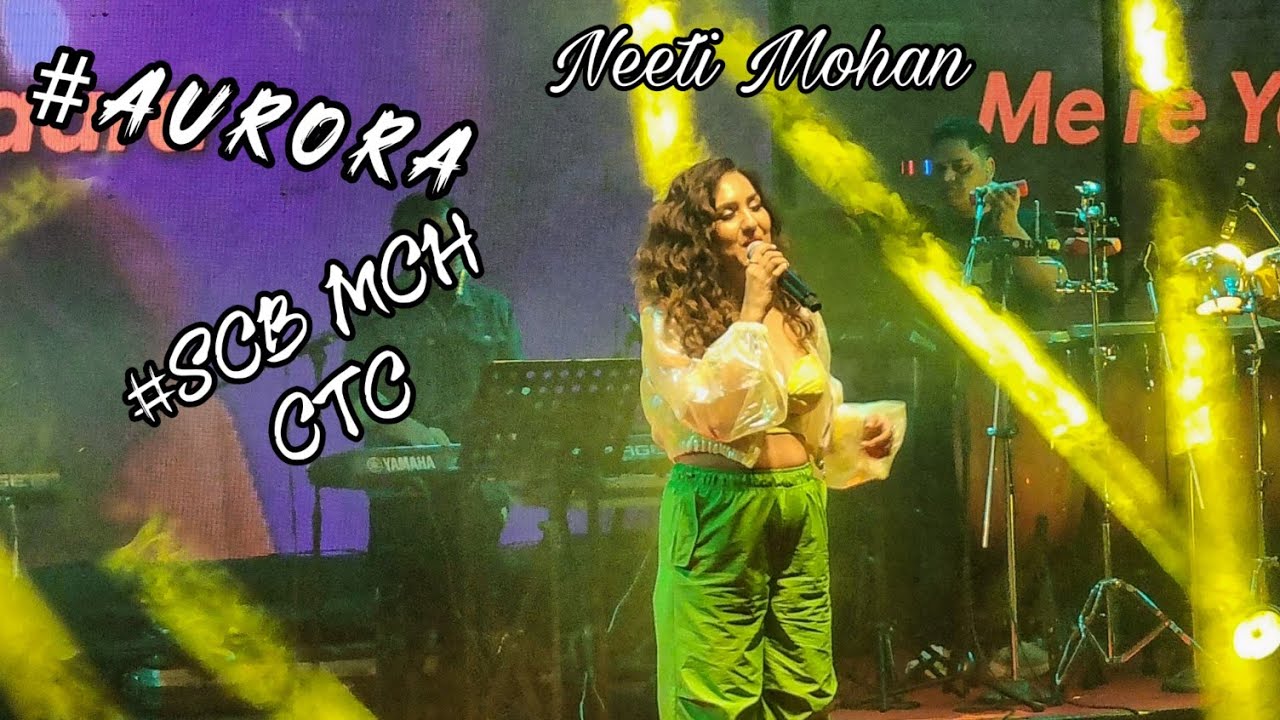 SCB Medical College Welcomes the Mesmerizing Neeti Mohan! #neetimohan #scbmedical #aurora #cuttack