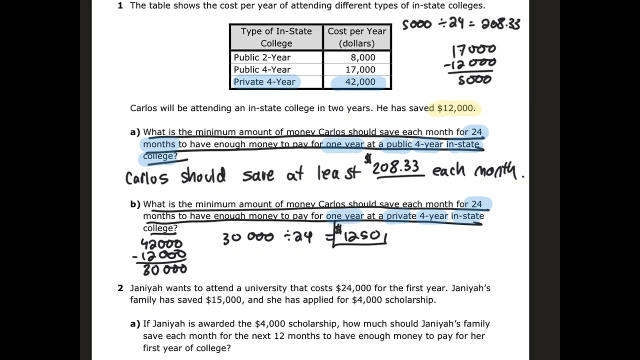 Planning for college