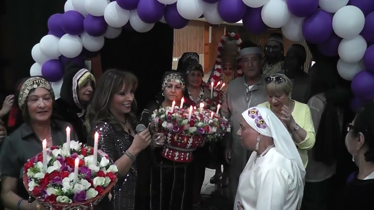יפה יהודה עורכת זאפה לאביחי ושלומית חג'בי בפסטיבל תימני ים תיכוני עם ענבל הפקות פברואר 2026