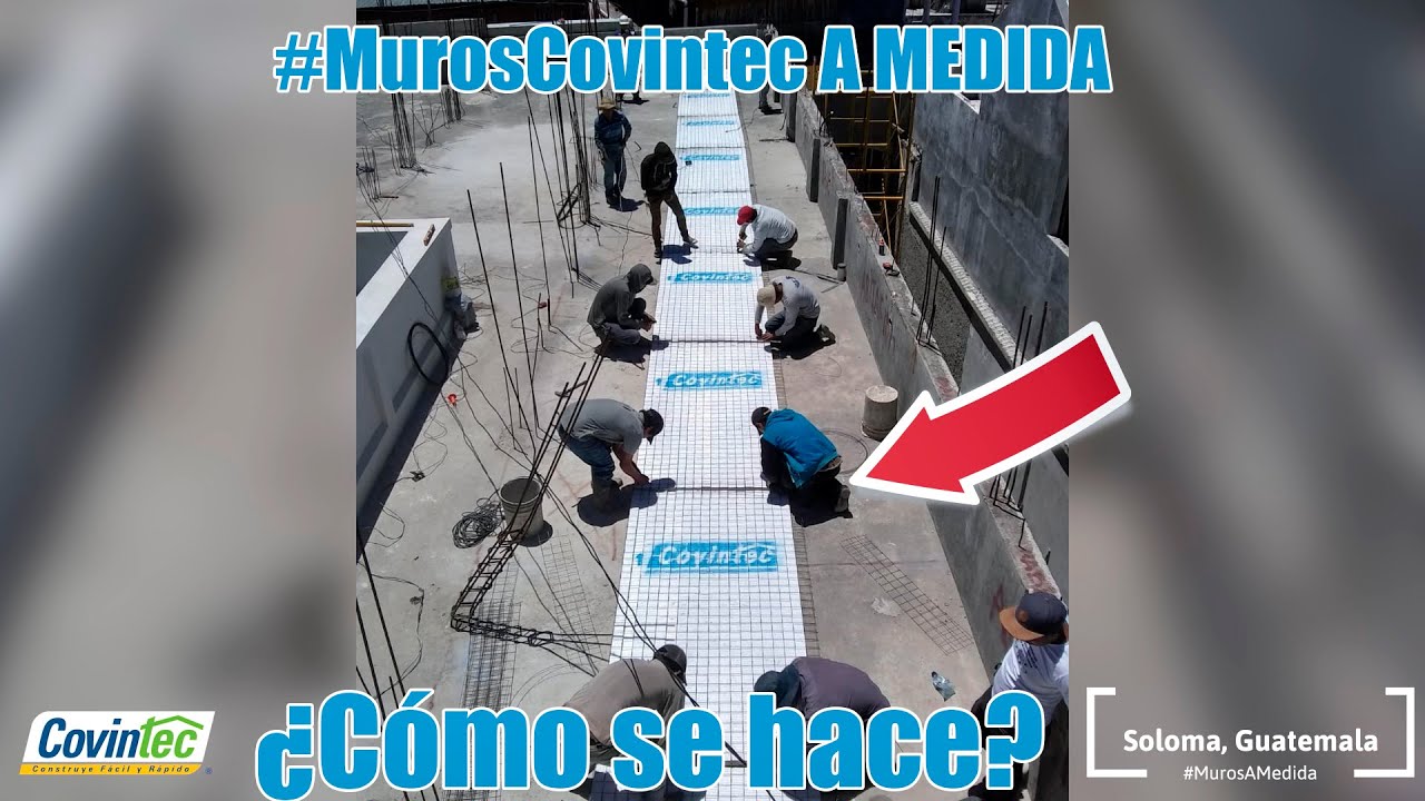 &iquest;C&oacute;mo hacer MUROS DE PANEL A MEDIDA EN OBRA? || Construyendo con Covintec