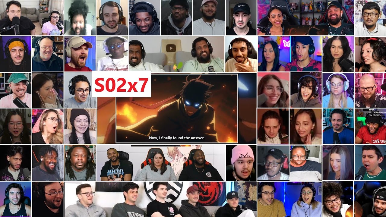 [60+ Reactors] Solo Leveling Season 2 Episode 7 MEGA Reaction Mashup