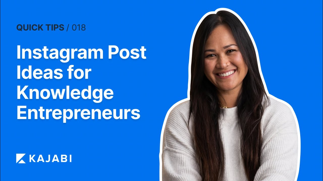 Instagram Post Ideas for Knowledge Entrepreneurs
