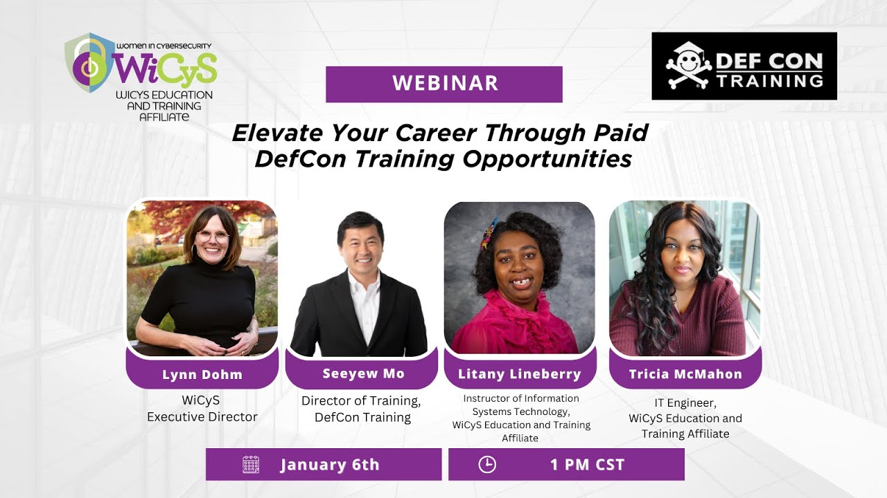 DefCon Training Webinar | Elevate your Career through paid DefCon Training Opportunities