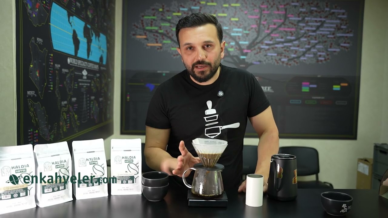 V60 Demleme Sanatı &ndash; Kahve Uzmanı Yunus &Ccedil;akmak