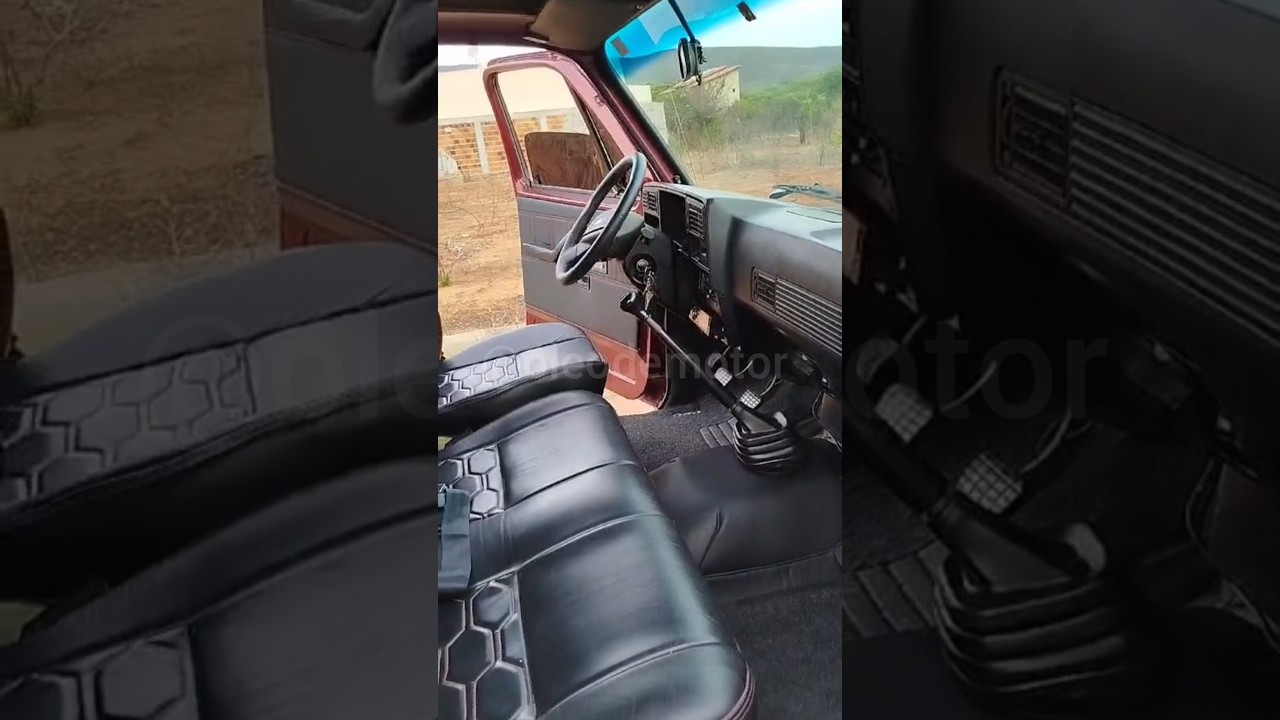 Chevrolet D20 Custom Deluxe 1994. O motor &eacute; Maxion S4T de 120cv #Chevrolet #d20 #picape #oleodemotor