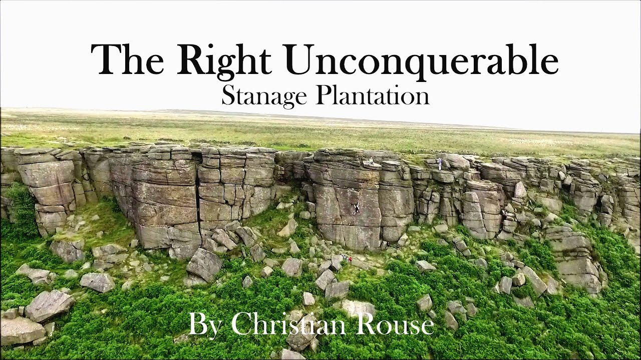 The Right Unconquerable - HVS 5a *** - The Peak District - Lead climb
