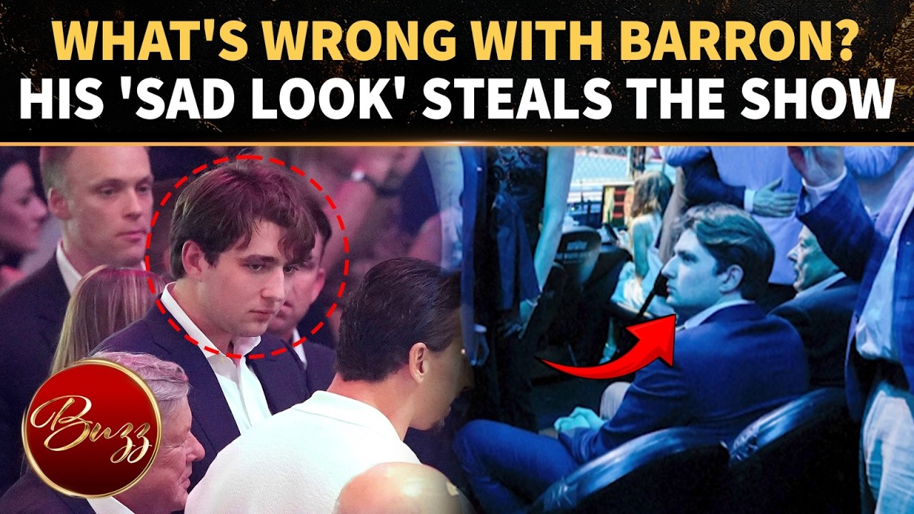 Barron 'NOT' Doing Alright? Trump's Son's RARE Appearance At UFC Bash Triggers WORRY and MOCKERY