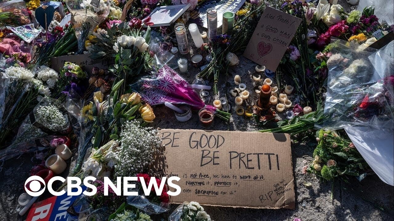Grief and outrage in Minneapolis after Alex Pretti killing