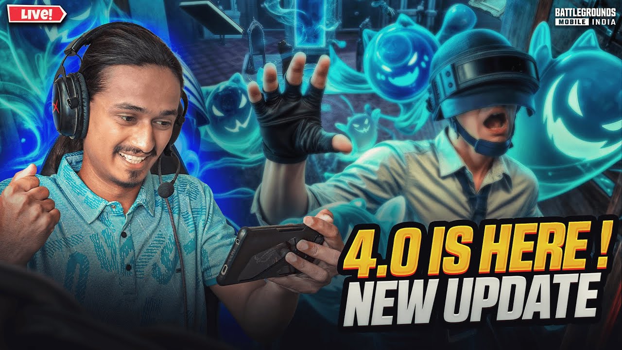NEW 4.0 UPDATE IS HERE  WITH BADSHAH GAMING #badshahgaming #shortstream #bgmishortlive #BGIS