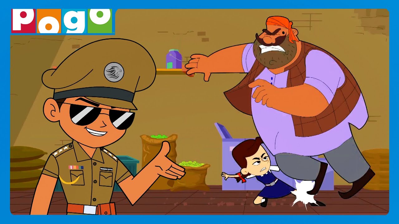 Little Singham😍| Kavya Ki Heroic Journey!👮‍♀️🦁| Hindi Cartoon | 