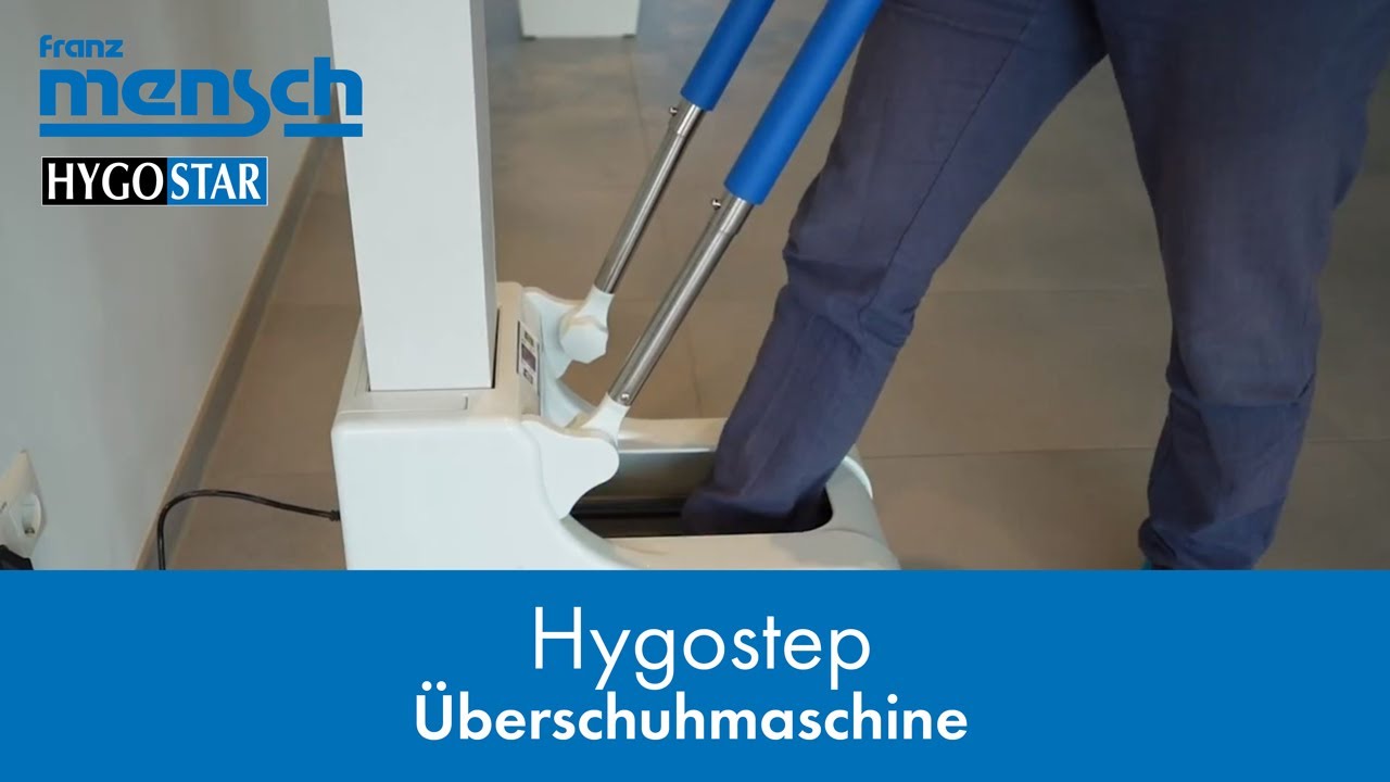 Hygostep | Überschuhmaschine