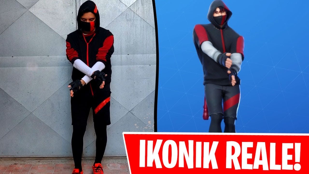 IKONIK BALLA NELLA VITA REALE LE EMOTE DI FORTNITE ⛏️ *IN MODO PESSIMO* IKONIK PARODY REAL LIFE