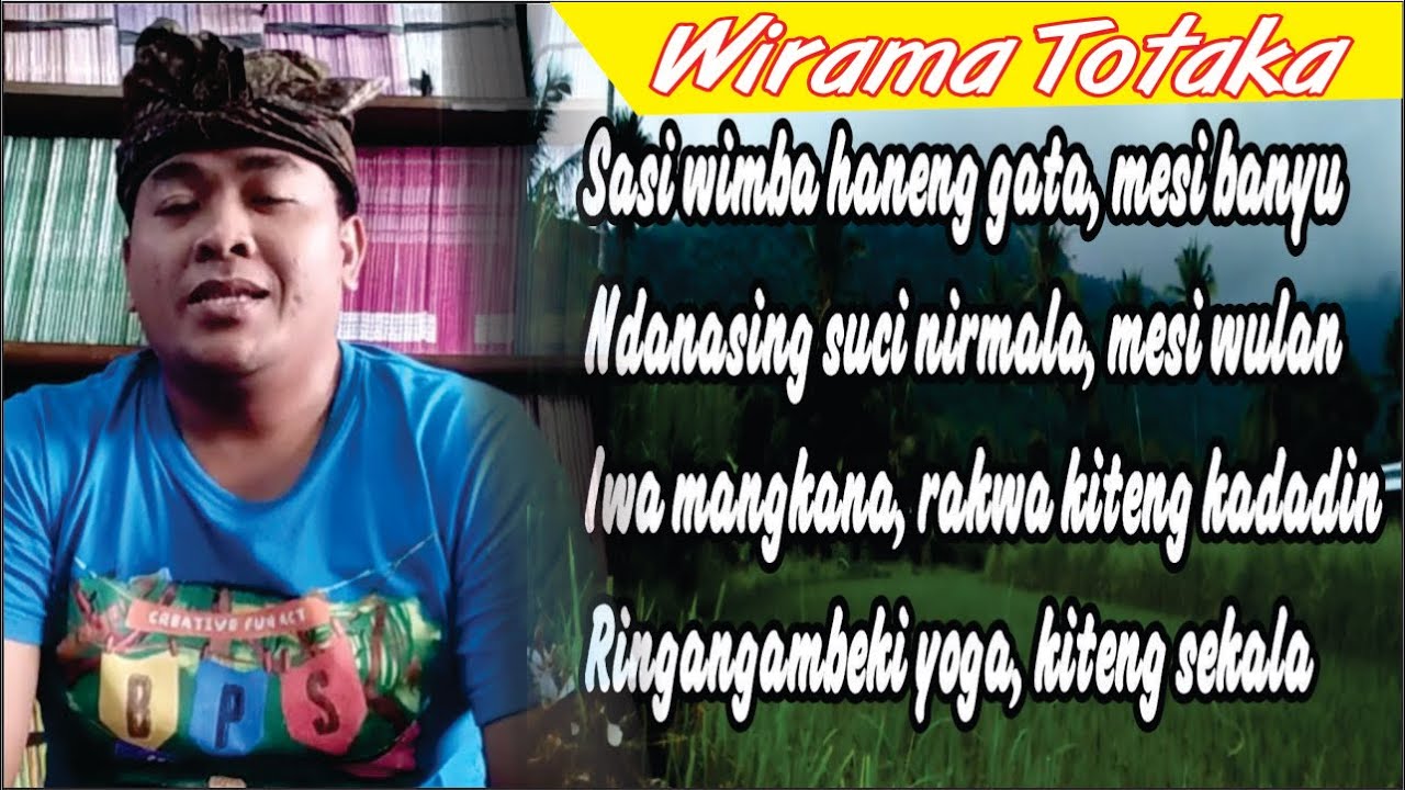 Cara mudah belajar kakawin/wirama totaka (sasi wimba) untuk pemula,  dijamin langsung bisa Part 1