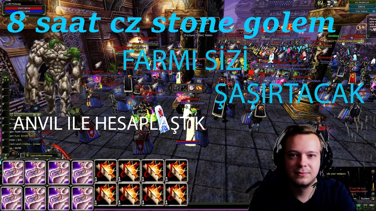 8 SAAT CZ STONE GOLEM FARMI NE KADAR KAZANDIRIR KNİGHT ONLİNE ZERO BP SERİSİ 4 GB KAZANÇ BÖLÜM 3