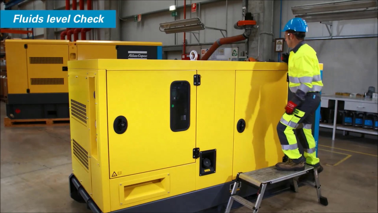 Atlas Copco Service Instruction Video - QES 100 Daily Maintenance