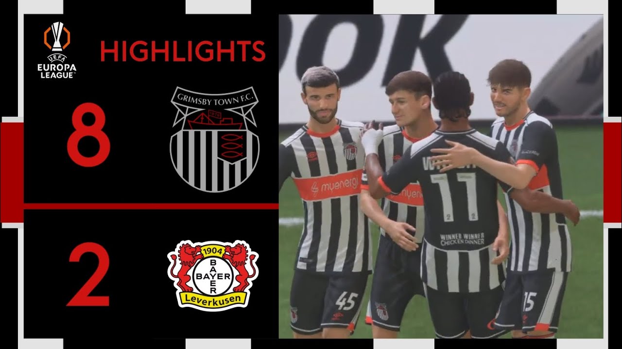 Grimsby Newcastle Bound | Grimsby Town 8-2 Bayer Leverkusen | UEFA Europa League Highlights