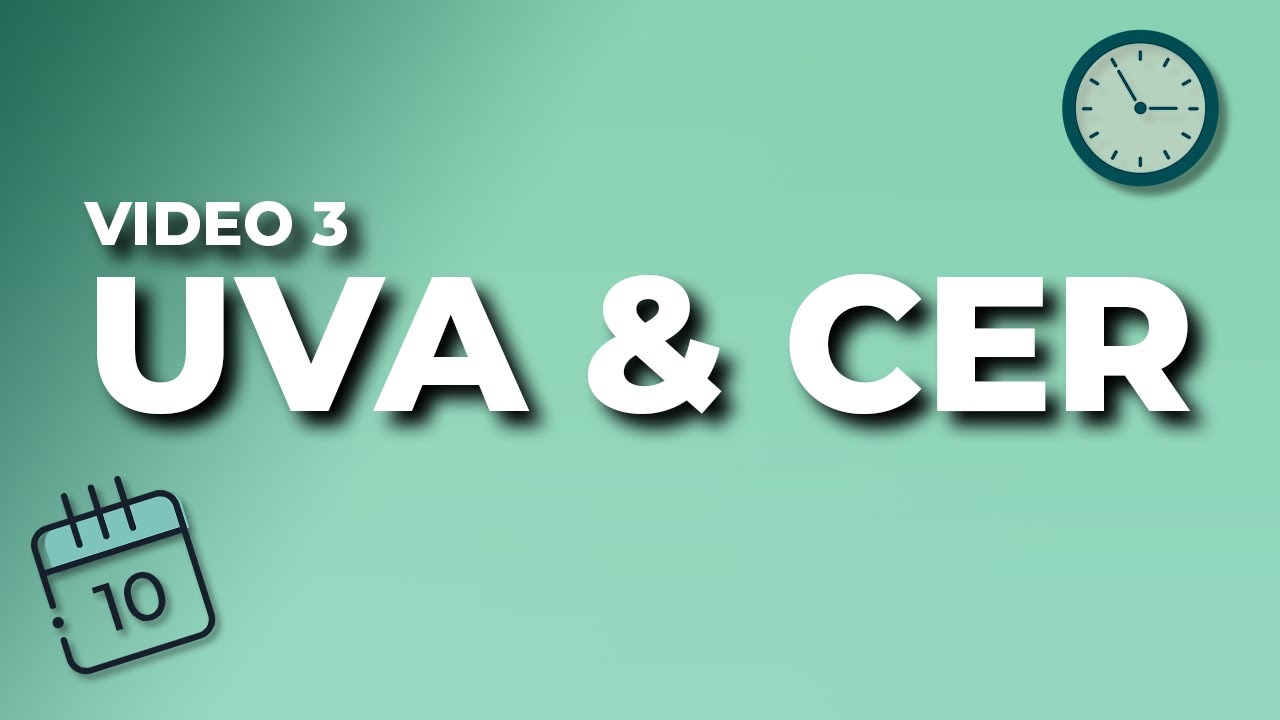 UVA y CER