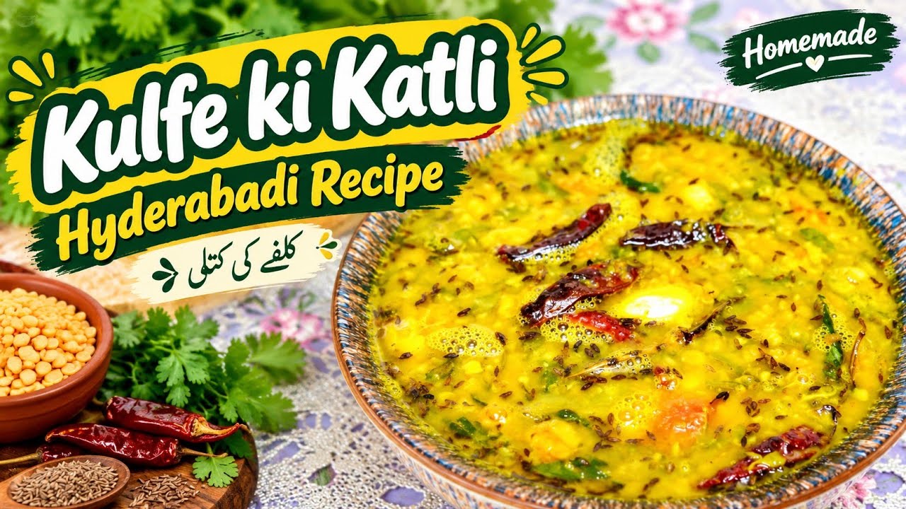 Kulfe ki Katli Recipe Hyderabadi | How To Make Kulfe ki Bhaji /Easy Beginners Recipe